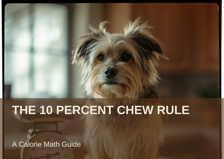 The 10 Percent Chew Rule: a calorie math guide for dog chews