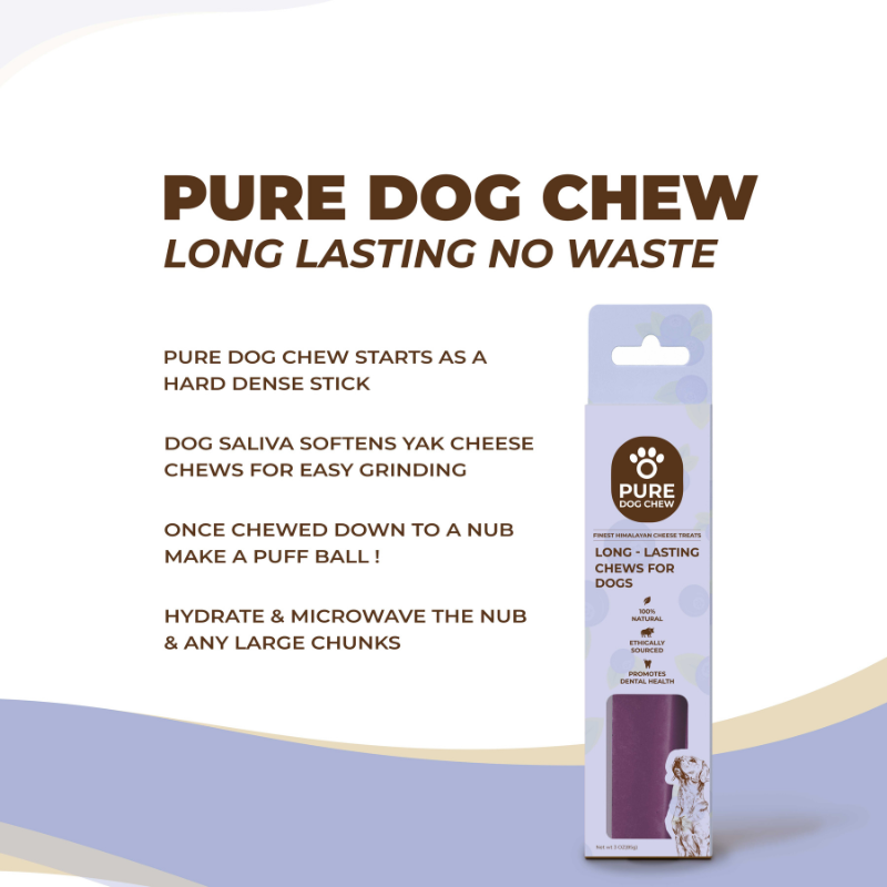 Blueberry Himalayan Yak Cheese Dog Chew β 3 oz
