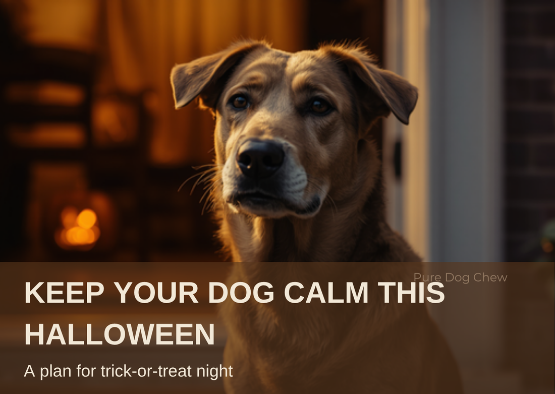 Keep your dog calm this Halloween: a plan for trick-or-treat night