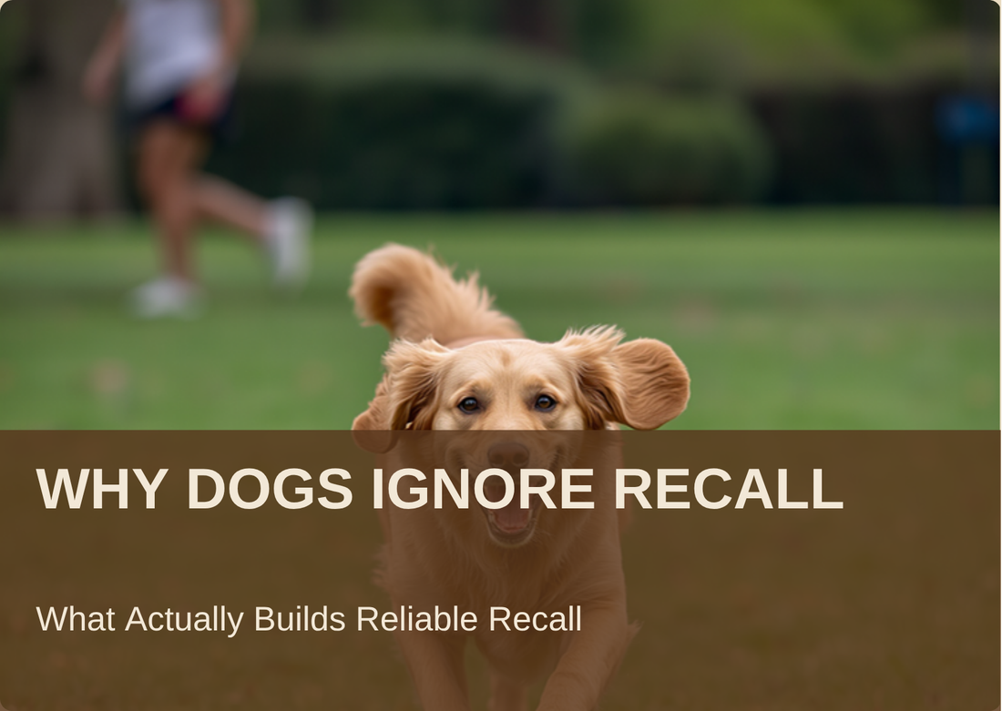 Why Dogs Ignore Recall: What Actually Builds Reliable Recall