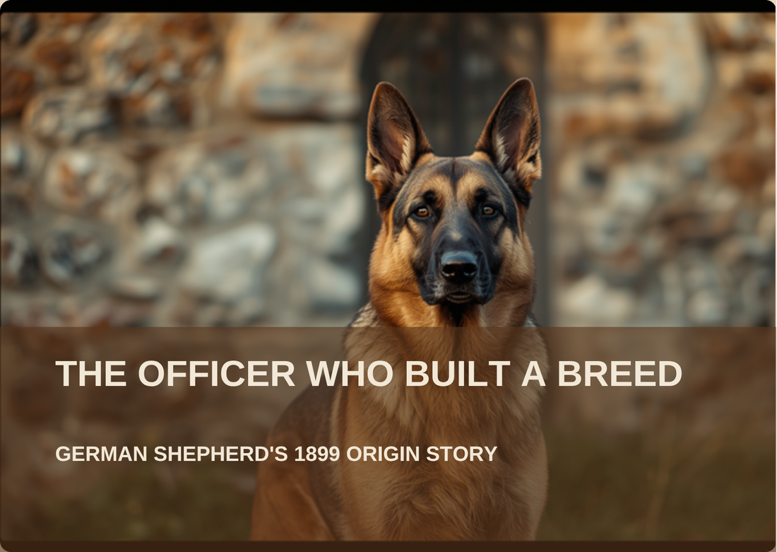 The Officer Who Built a Breed: German Shepherd's 1899 Origin Story