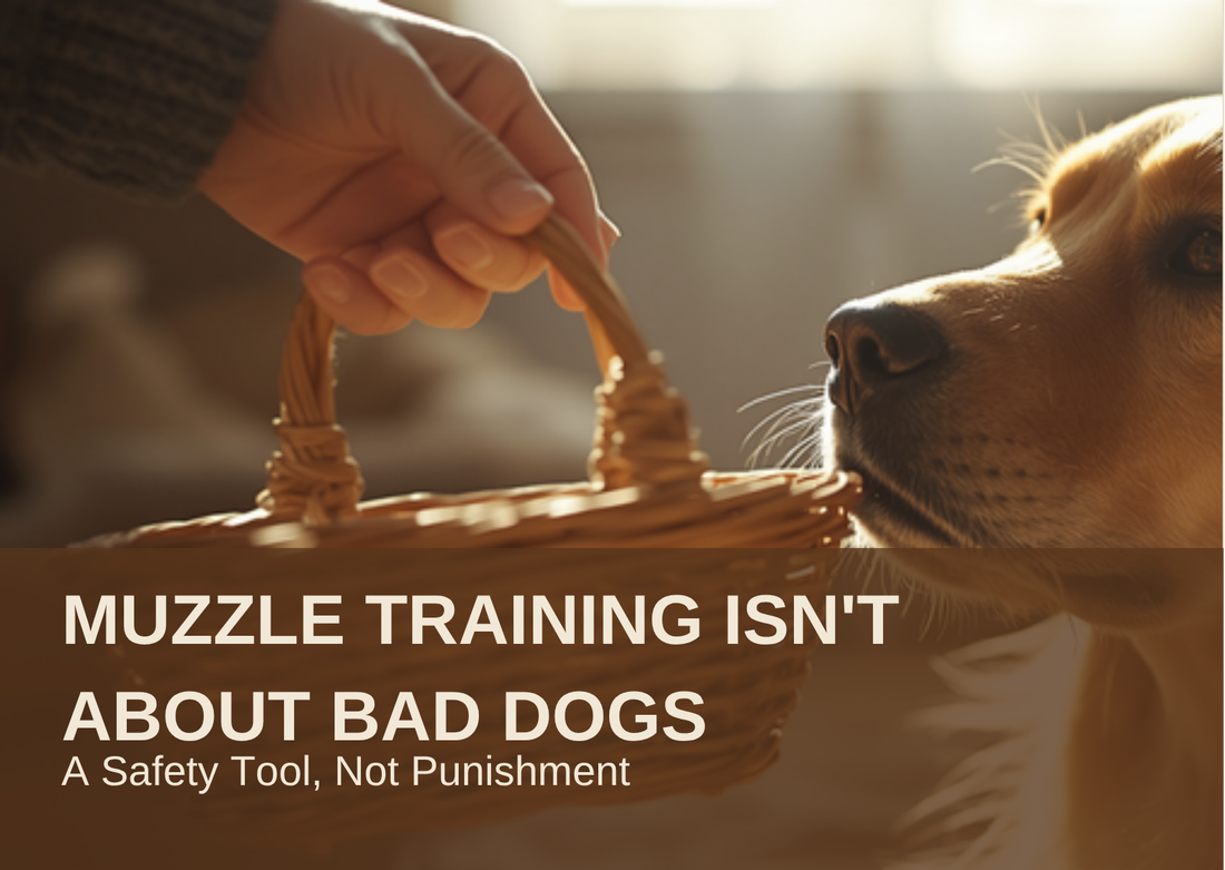 Muzzle Training Isn't About Bad Dogs: A Safety Tool, Not Punishment
