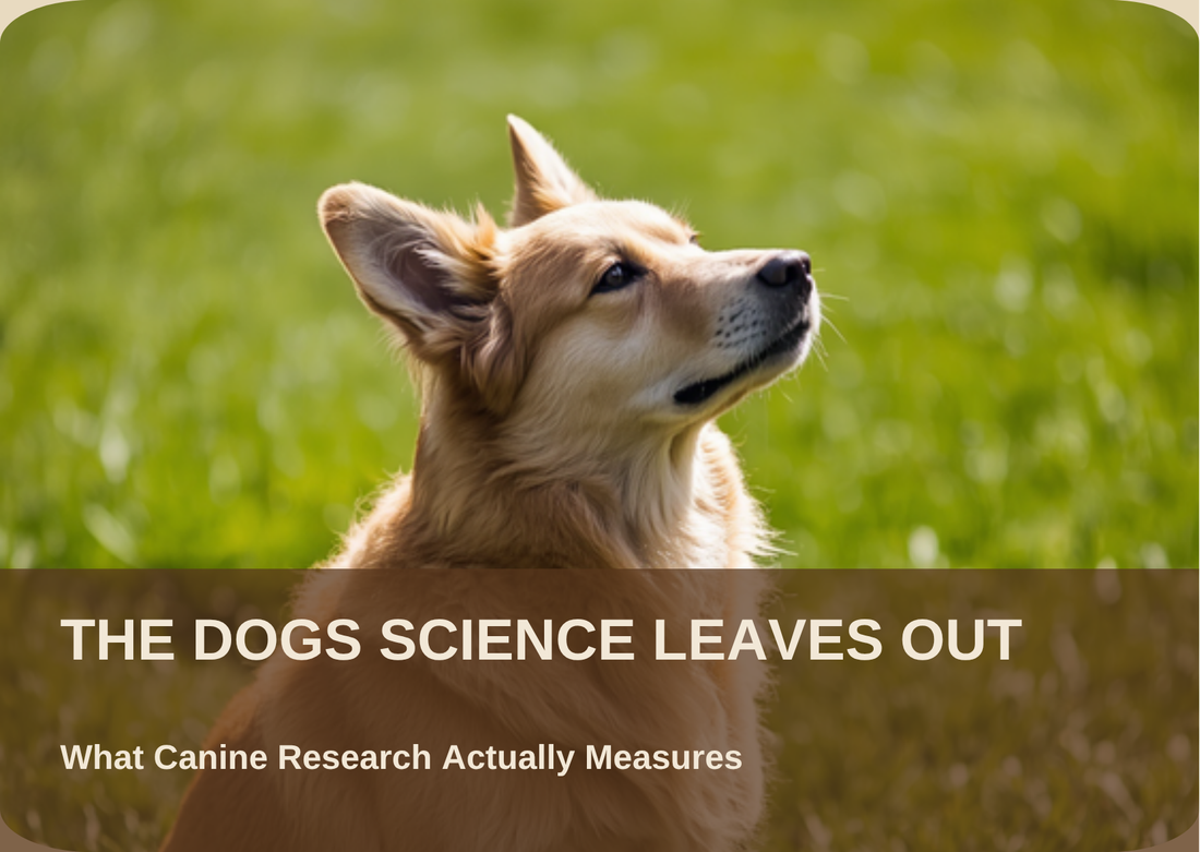 THE DOGS SCIENCE LEAVES OUT - What Canine Research Actually Measures