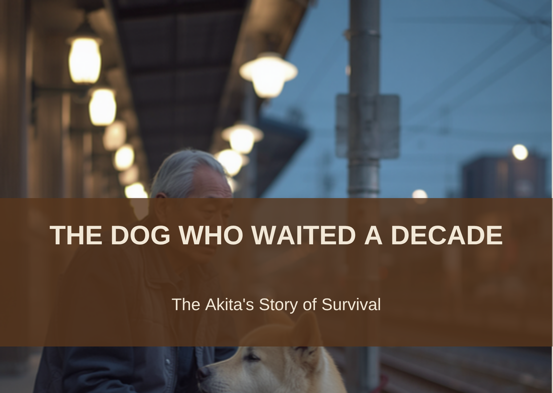 THE DOG WHO WAITED A DECADE - The Akita's Story of Survival