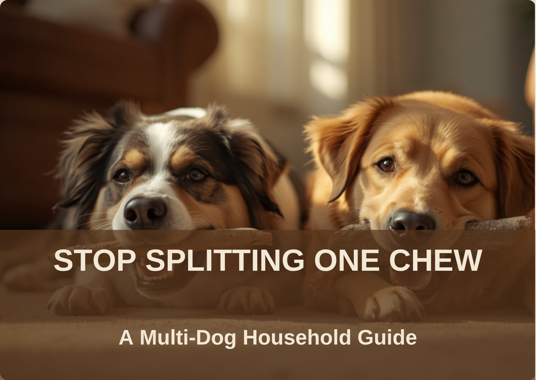 Stop Splitting One Chew: A Multi-Dog Household Guide