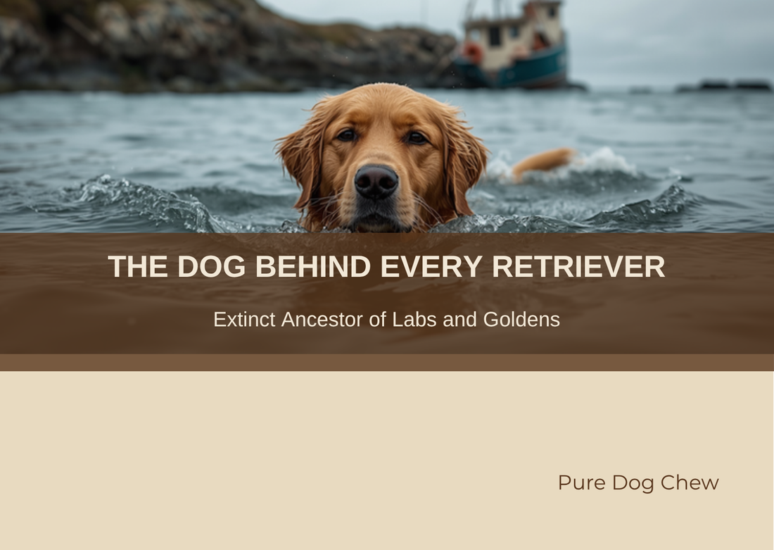 The Dog Behind Every Retriever, extinct ancestor of Labs and Goldens
