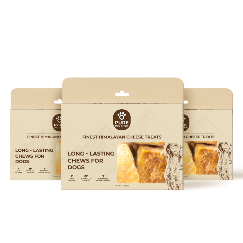 Puffed Yak Cheese Chews – 3.5 oz