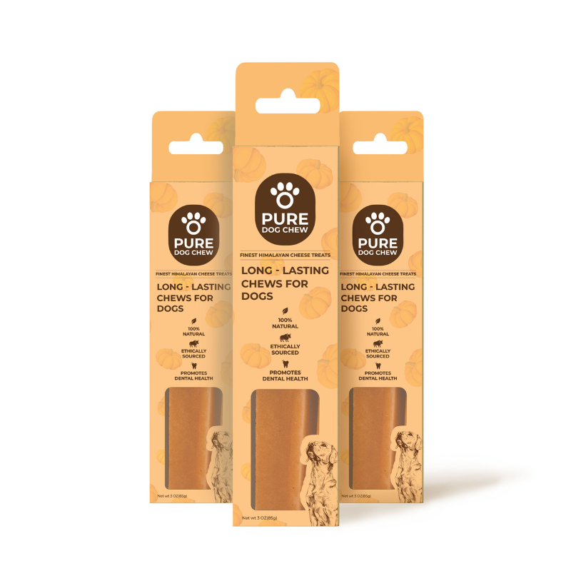 Pumpkin Yak Cheese Chew 3oz