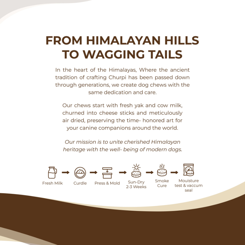 Original Yak Cheese Chew - 3.5 OZ x 2 Sticks