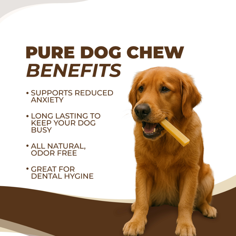 Original Himalayan Yak Cheese Dog Chews – 1 oz × 3 Sticks
