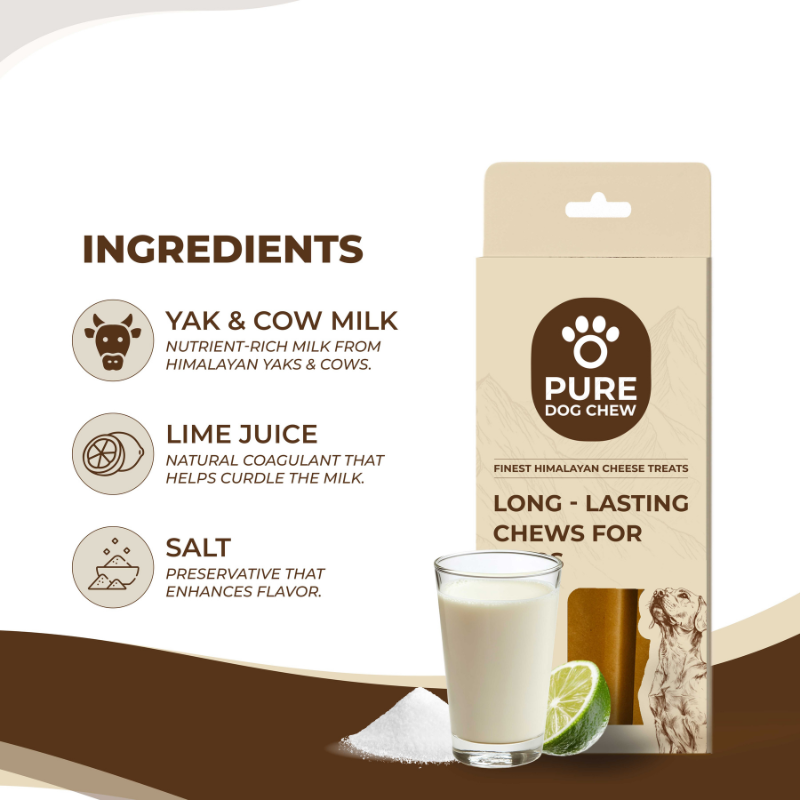 Original Yak Cheese Chew - 3.5 OZ x 2 Sticks