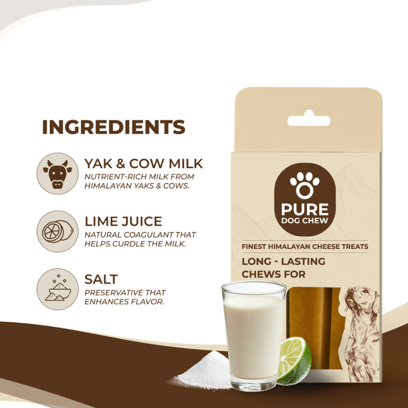 Original Yak Cheese Chew - 1 OZ X 3 sticks