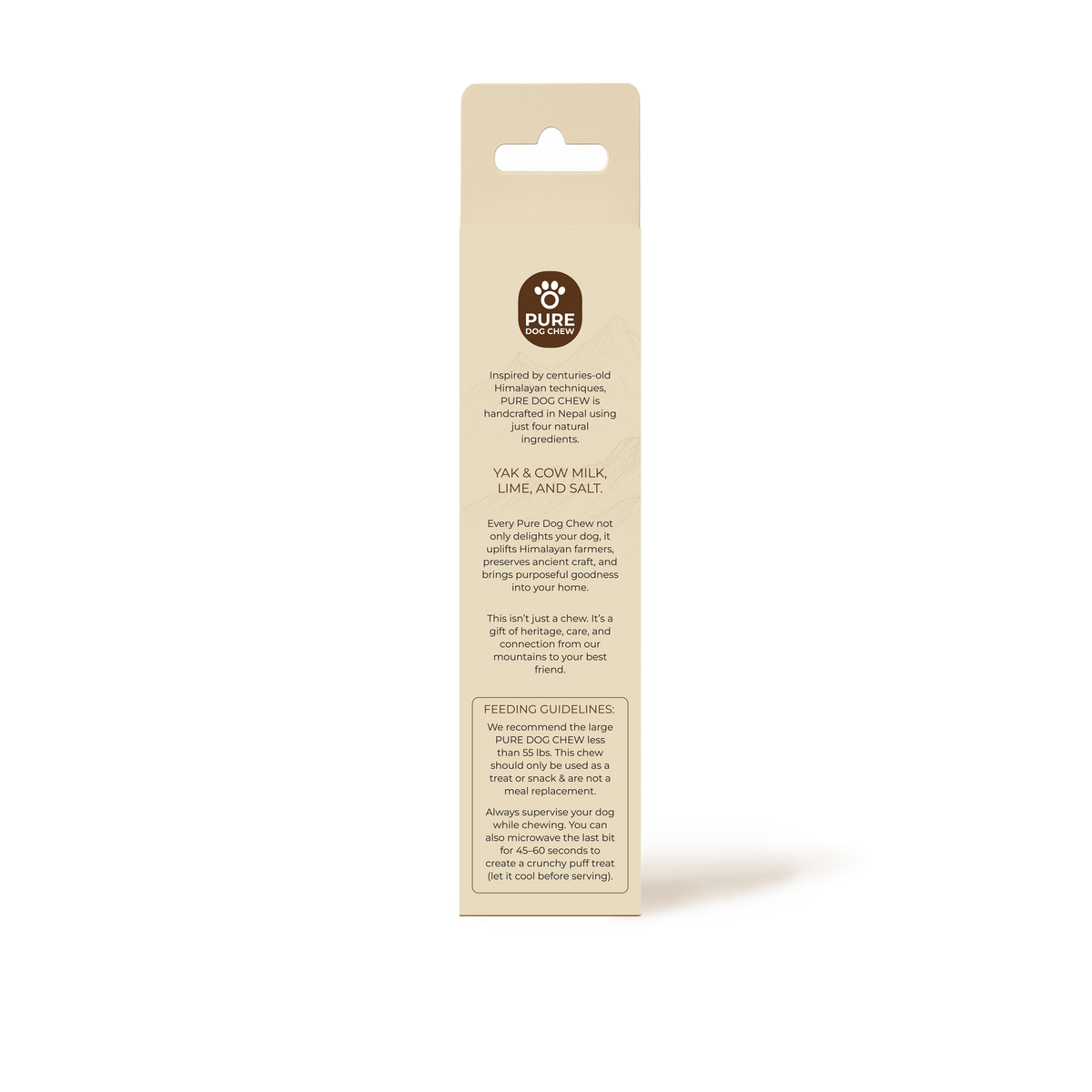 Original Himalayan Yak Cheese Dog Chew – 5 oz