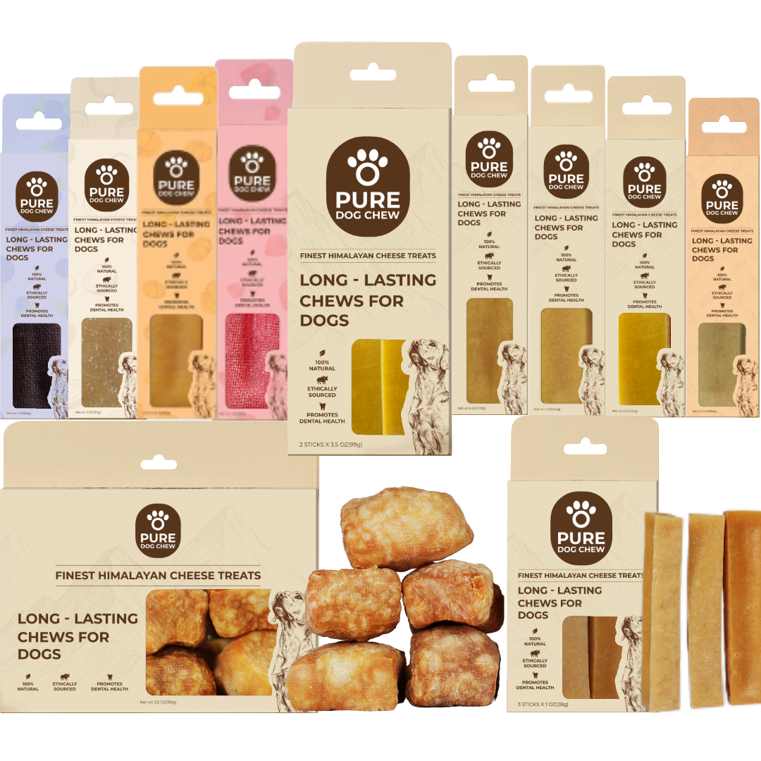 Pure Dog Chew assortment collection package