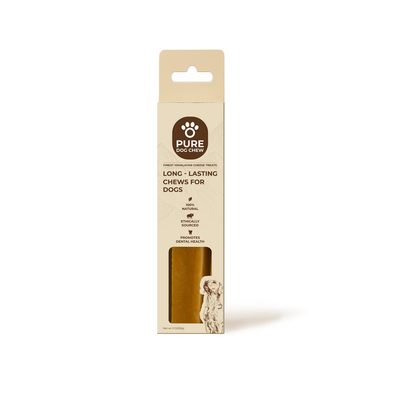 Pure Dog Chew Original Himalayan Yak Cheese Chew - 3 oz