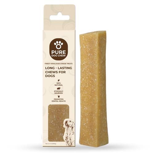 Coconut Himalayan Yak Cheese Dog Chew – 3 oz