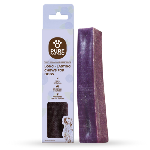 Blueberry Himalayan Yak Cheese Dog Chew – 3 oz