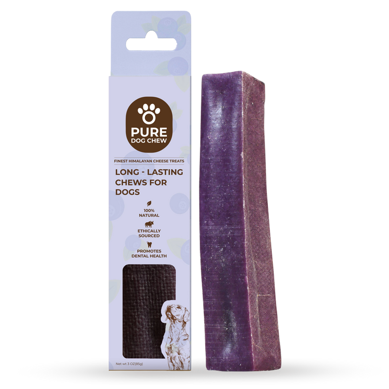 Blueberry Himalayan Yak Cheese Dog Chew – 3 oz