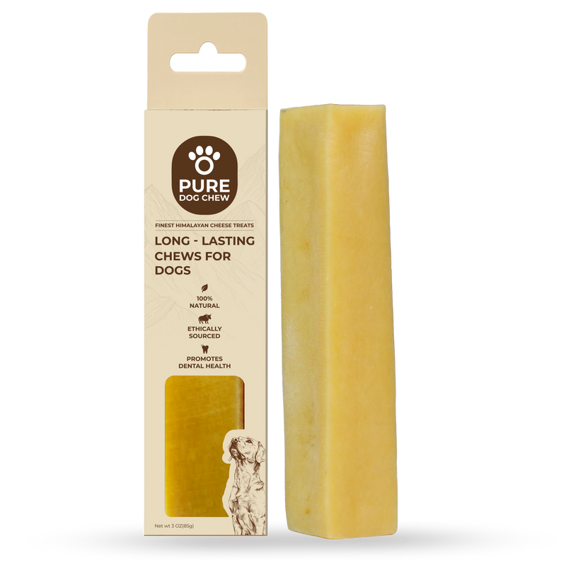 Pure Dog Chew Original Himalayan Yak Cheese Chew - 3 oz