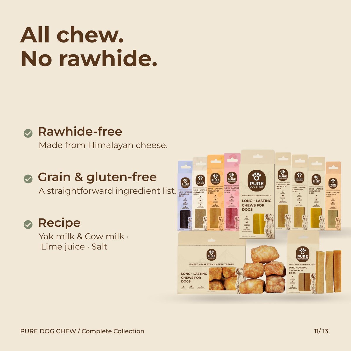 Complete Pure Dog Chew Collection