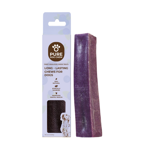 Blueberry Himalayan Yak Cheese Dog Chew – 3 oz