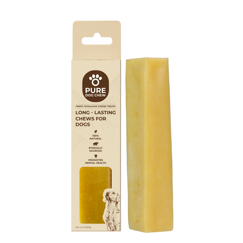 Pure Dog Chew Original Himalayan Yak Cheese Chew - 3 oz