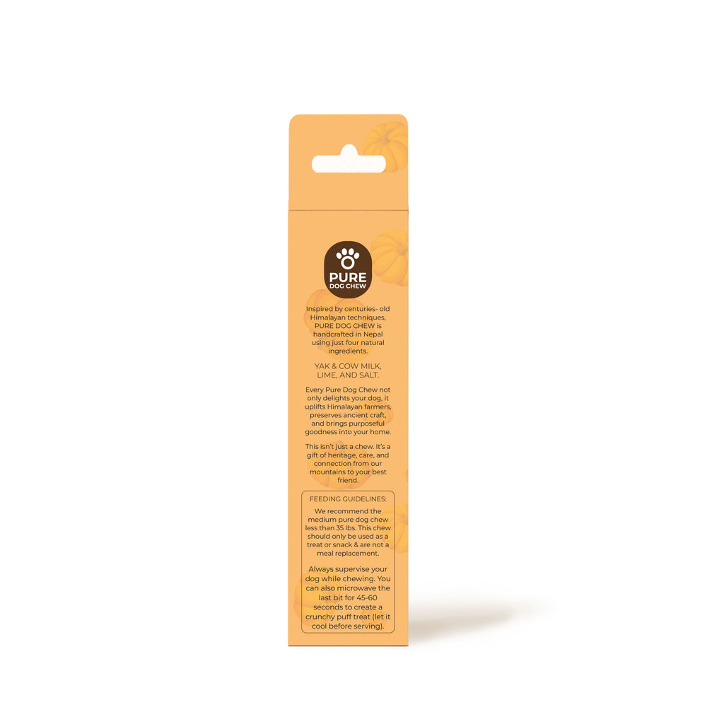 Pumpkin Yak Cheese Chew - 3 oz