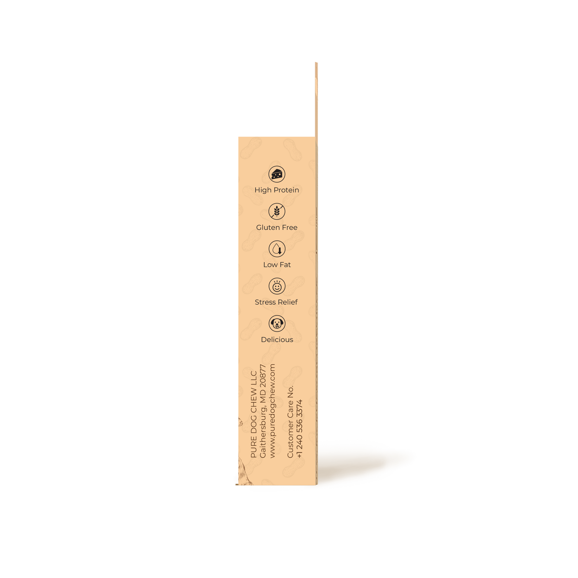 Peanut Butter Yak Cheese Chew – 3 oz