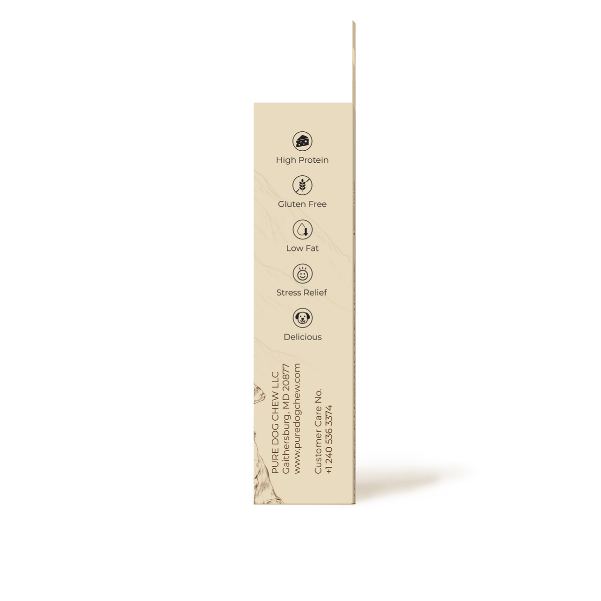Pure Dog Chew Original Himalayan Yak Cheese Chew - 6 oz